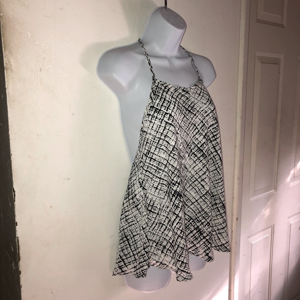 Open back tank